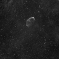 Crescent Nebula 3x20min h-alpha 7nn Pentax B POST 