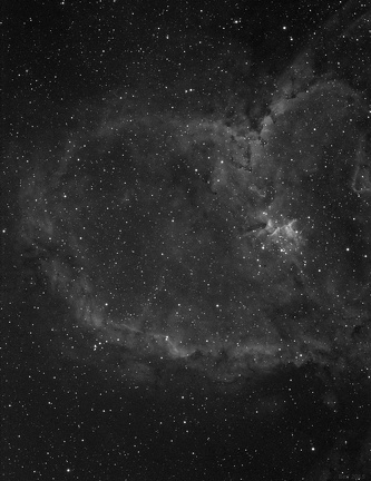 Ic1805 Hearth Nebula 100min halpha 7nn Pentax 75mm-B POST 