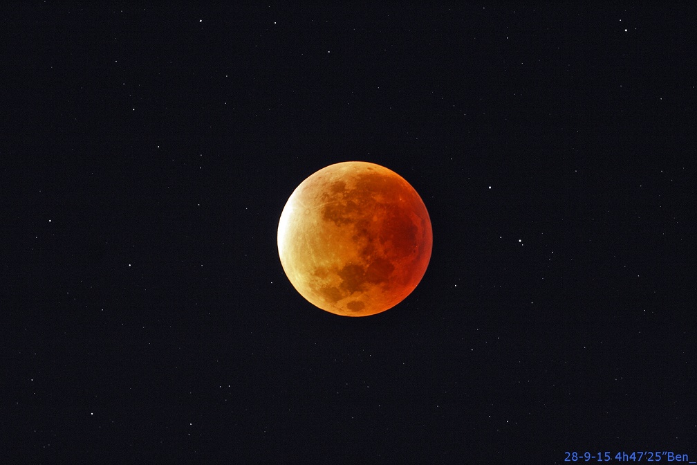 Luna in eclisse massimo Pentax75 B POST 