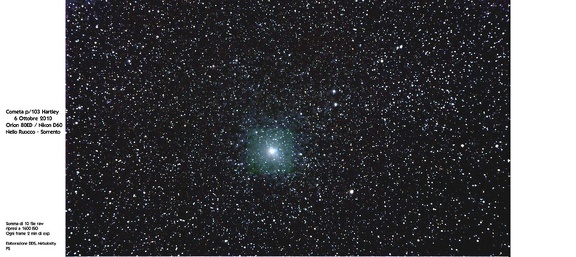 Comet 103P Hartley2 20101006 RUOC