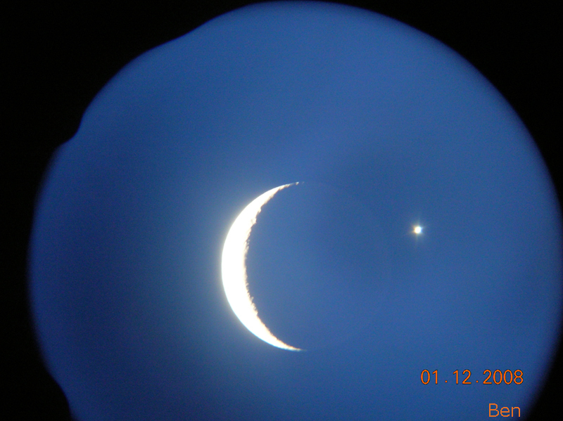 Venere Luna a 1-12-2008 B POST 